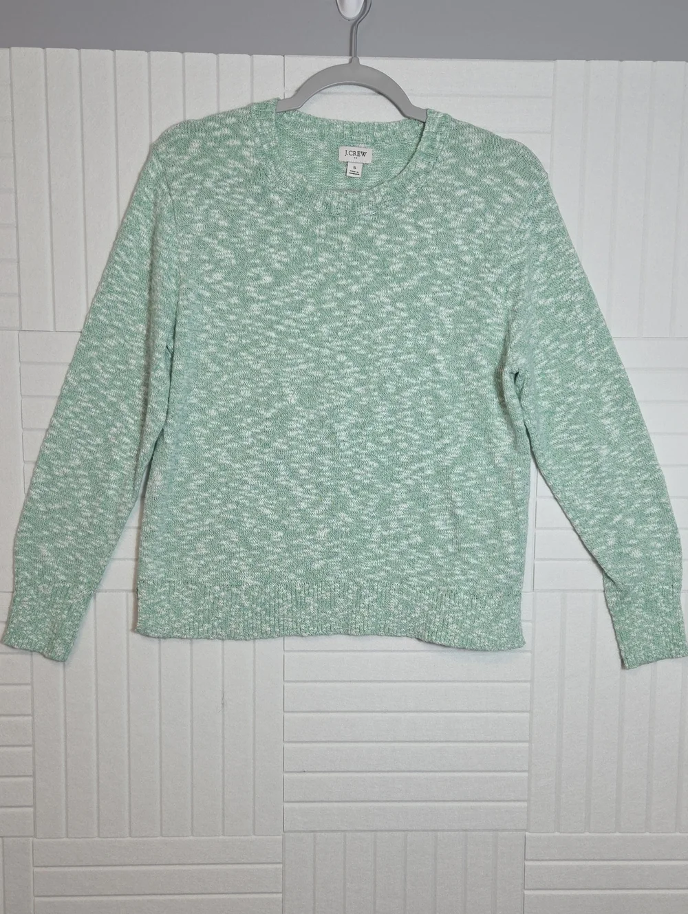 J. Crew Heather Green Sweater Size S